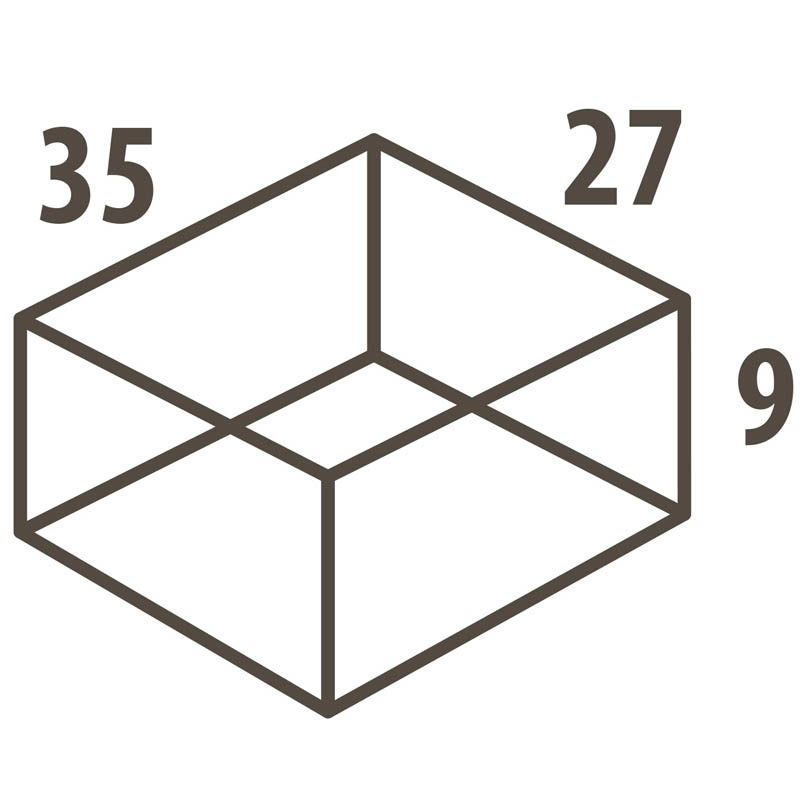 4 Органайзер Hausmann Herbarium 35x27x9см фото 4