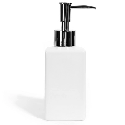 1 Дозатор для жидкого мыла Spirella Quadro, белый