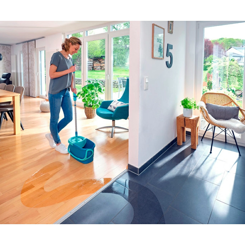 5 Набор для уборки Leifheit Clean Twist швабра и ведро с отжимом фото 5