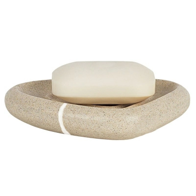 Мыльница Spirella Etna Stone, цвет натуральный