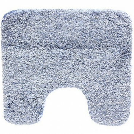 Коврик для туалета Spirella Gobi 55x55см, светло-голубой фото 1