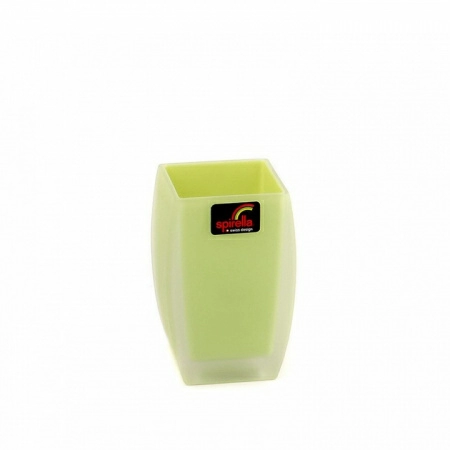 Полноразмерное изображение Стакан для зубных щеток Spirella Freddo, светло-зеленый фото 1