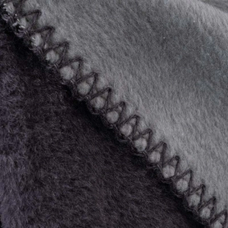 Плед 150x200см Pappel Cotton, серый фото 2