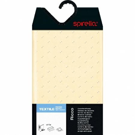 Штора для ванной комнаты Spirella Ricco natural фото 2