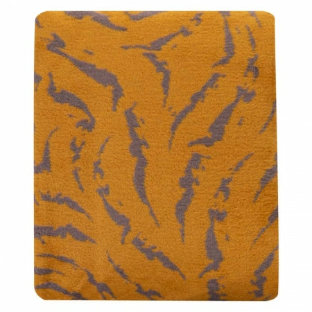 Плед 200x220см Pappel Cotton, коричневый фото 4