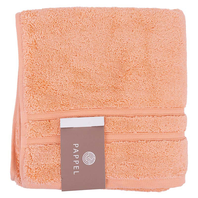 Полотенце махровое Pappel Cirrus/S 50x100см, цвет персиковый фото 4