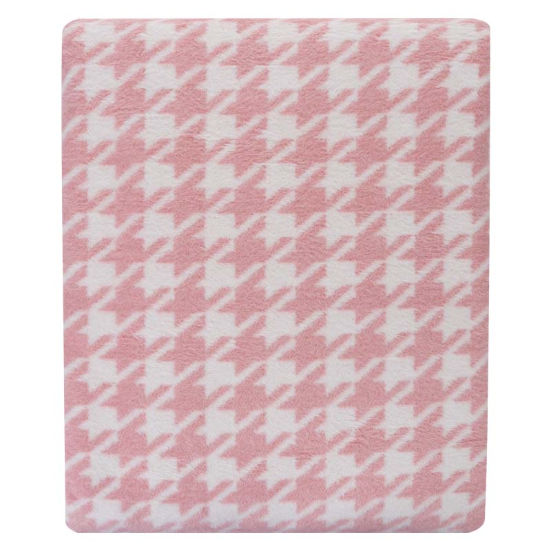 Плед 150x200см Pappel Scotch Jacquard, розовый фото 2