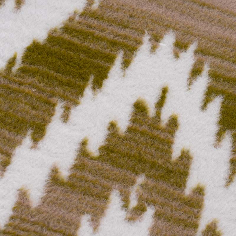 Плед 150x200см Pappel Cotton, красный с бежевым фото 2