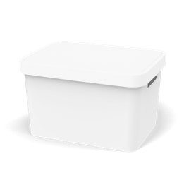 Ящик для хранения 17л Ambient Folk, белый фото 1