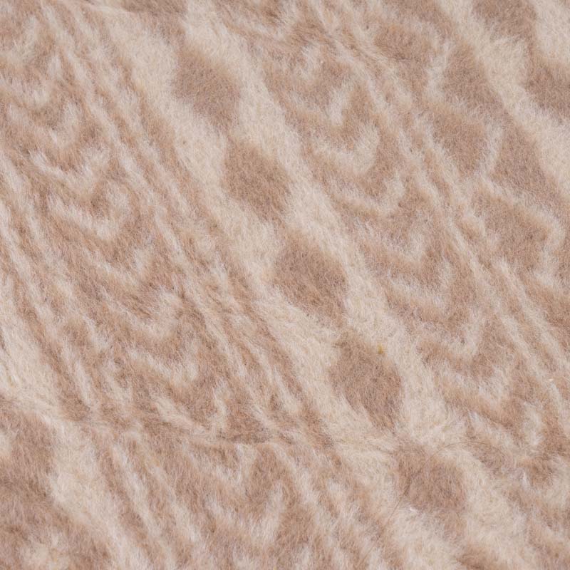 Плед 150x200см Pappel Cotton, бежевый фото 3