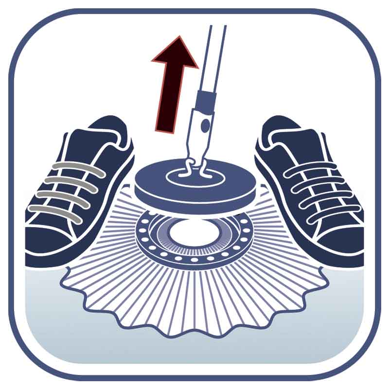 Насадка для швабры Leifheit Clean Twist Mop фото 2