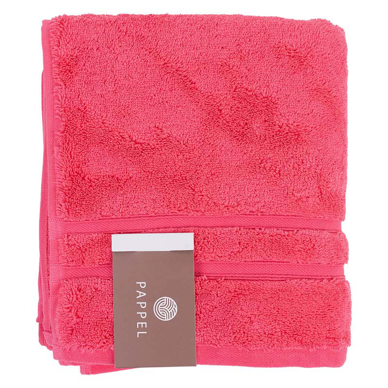 Полотенце махровое Pappel Cirrus/S 50x100см, цвет коралловый фото 4