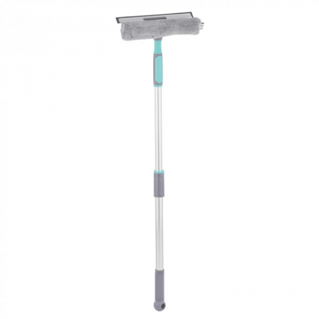 Щетка для мытья окон Hausmann с прямой телескопической ручкой фото 1