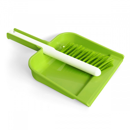 Комплект Elite Portofino 2 в 1 щетка-сметка+совок, салатовый фото 1