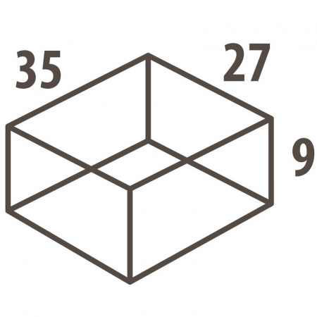 Органайзер Hausmann Herbarium 35x27x9см фото 4