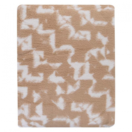 Плед 200x220см Pappel Cotton, бежевый фото 2