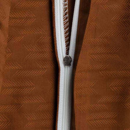 Комплект постельного белья 1,5-спальный Pappel Jacquard Brown фото 2