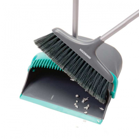 Набор для сухой уборки Hausmann Ergo Broomer: щетка и совок фото 8