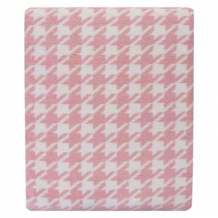 Плед 200x220см Pappel Scotch Jacquard, розовый фото 4