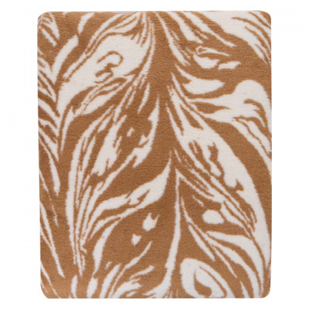 Плед 150x200см Pappel Scotch Jacquard, песочный фото 4