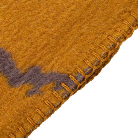 Плед 150x200см Pappel Cotton, коричневый фото 4